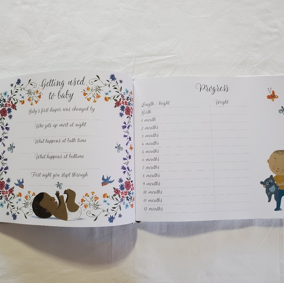 Adorable Baby Keepsake Book - "My Baby Record Album", NEW - Picture 7 of 12